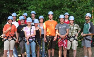 Leiterausflug in den Kletterpark